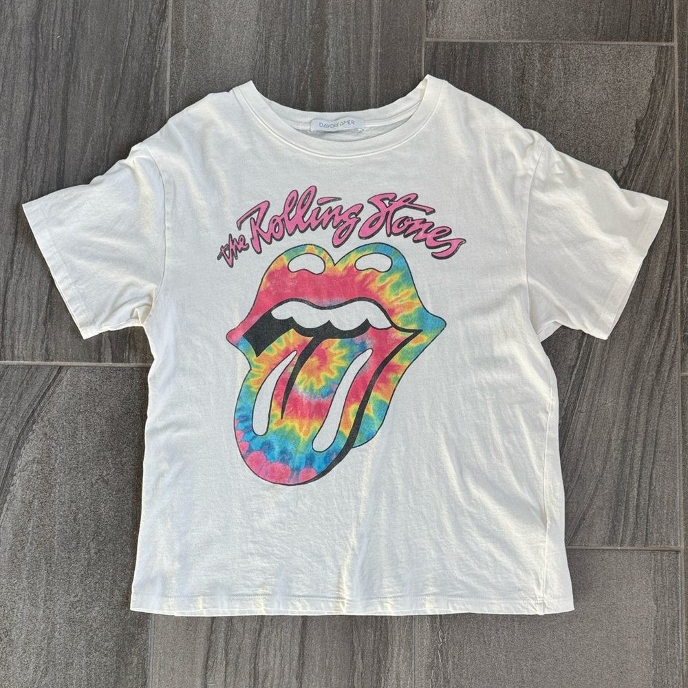 Rolling Stones White T-Shirt